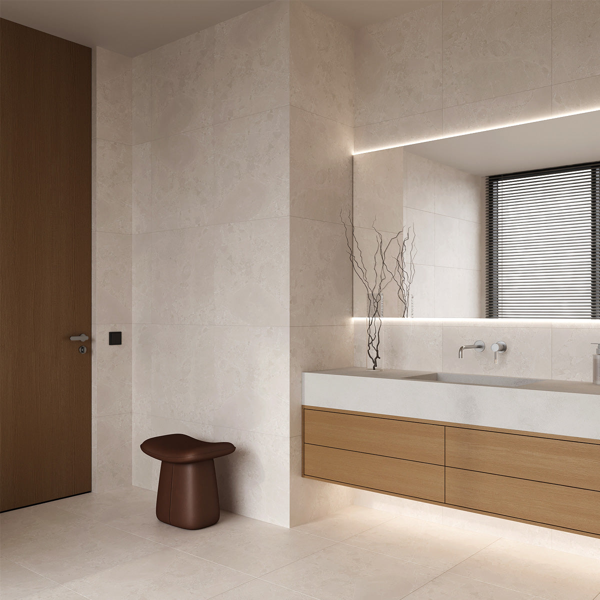 Provbit Klinker Pulse Light Marmor Matt 60x60