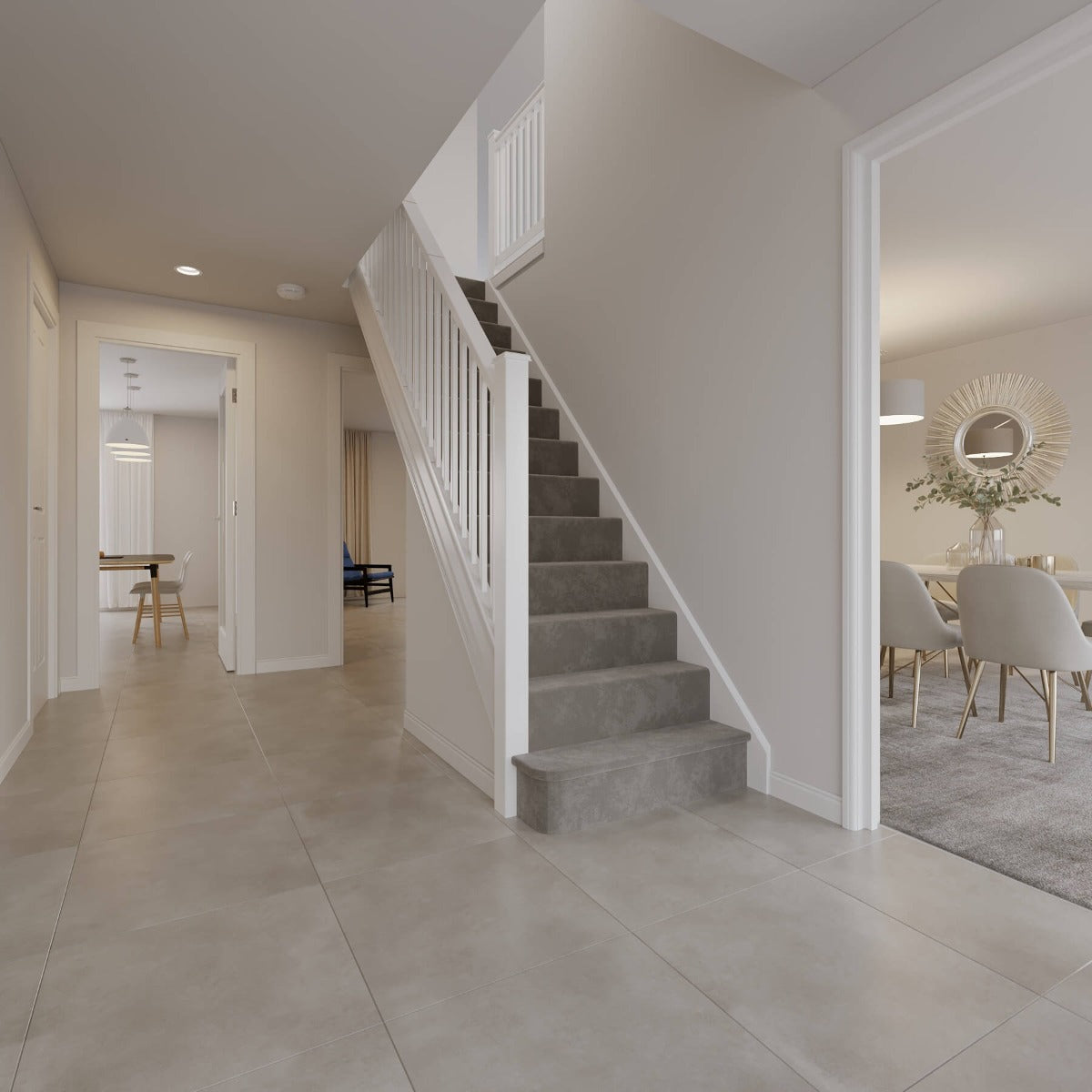 Klinker Town Soft Grey 60x60