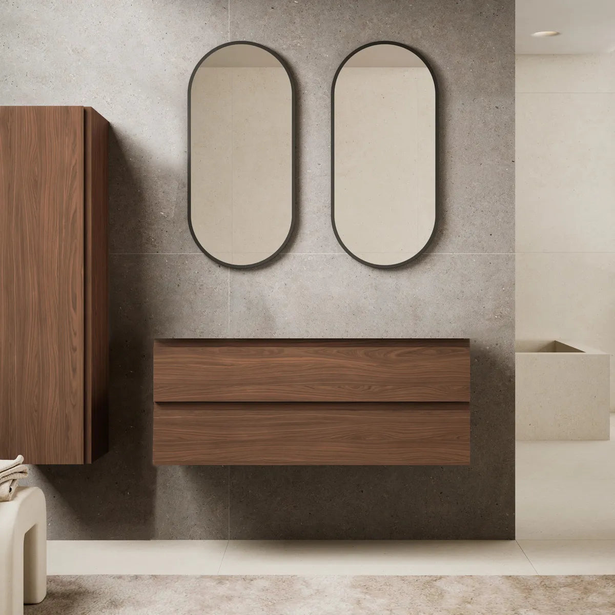 Kommod 120 cm Tenfors Norrvik Valnöt