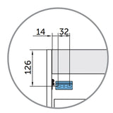 Kommod 60 cm Tenfors Allmoge Antracit