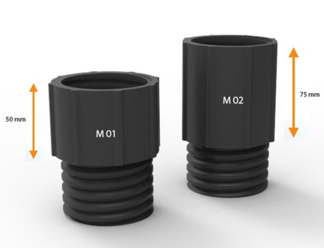 Förhöjning till Terrassfot 75mm