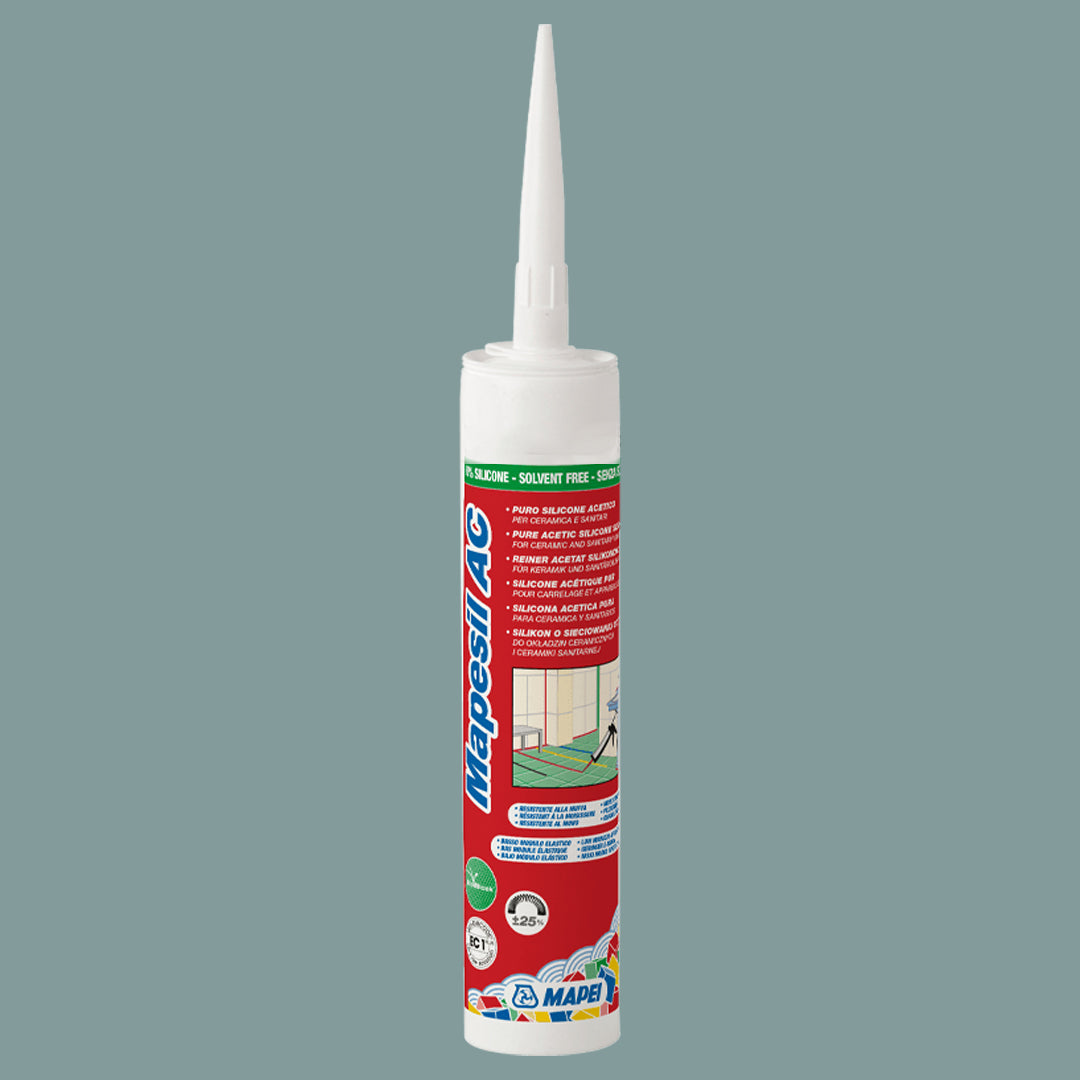 Mapesil AC Silikonfogmassa 115 River Grey