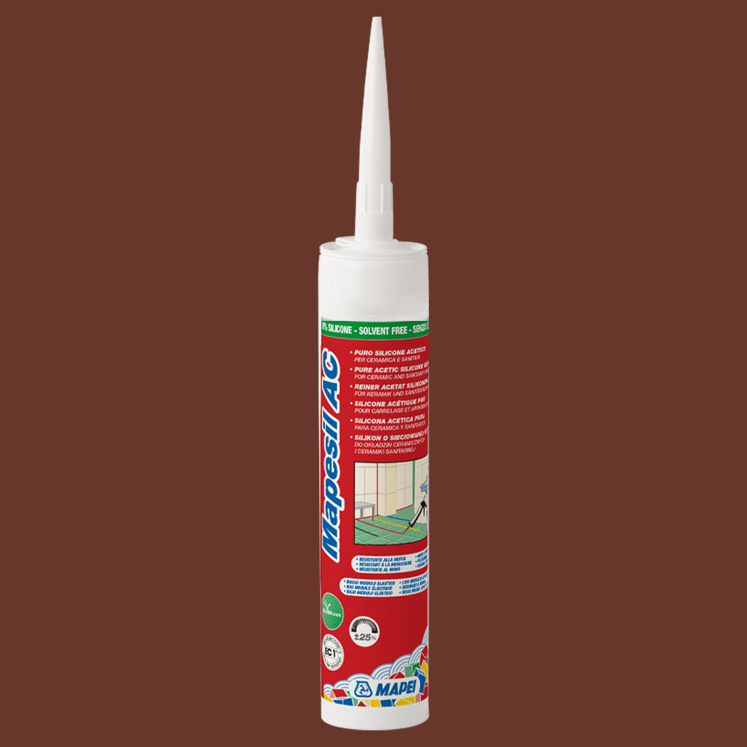 Mapesil AC Silikonfogmassa 143 Terracotta