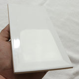 Kakel Metro Vit Blank 10x20