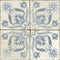 Swatch for Klinker Peronda FS Ivy Blue 45x45