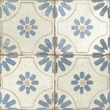 Klinker FS Blume Blue 45x45