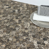 Mosaik Marmor Hexagon Emperador