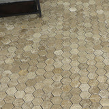 Mosaik Marmor Hexagon Beige