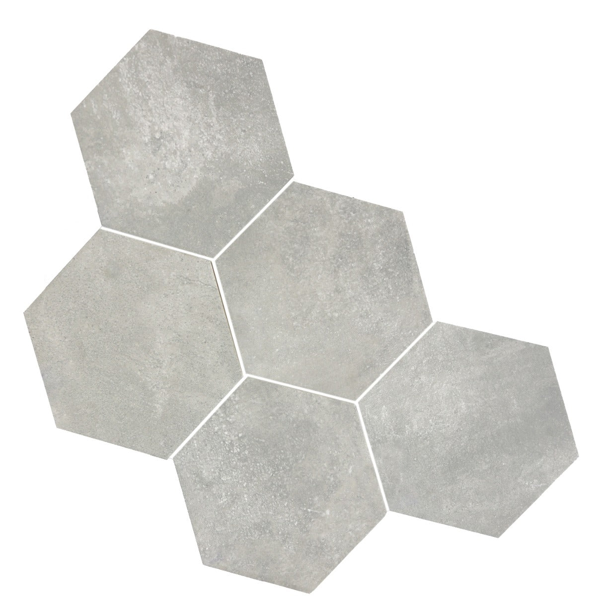 Gulvflis Hexagon Rift Cemento 23x26,6