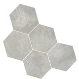 Klinker Hexagon Rift Cemento 23x26,6