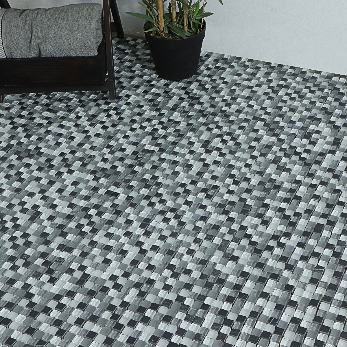 Mosaik Mixed Grey