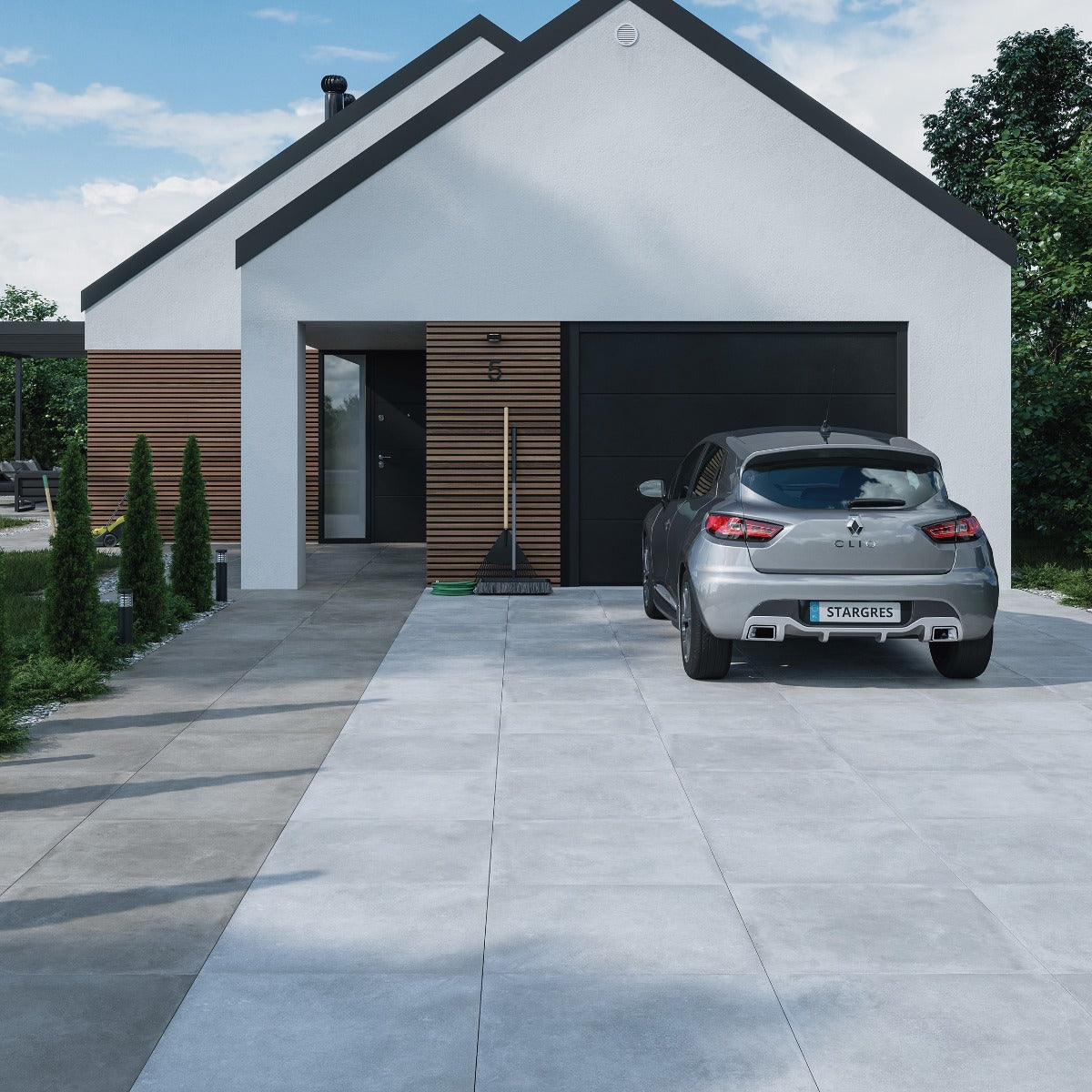 Provbit Uteklinker Danzig Grey 60x60