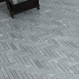 Mosaik Marmor Fishbone Light Grey