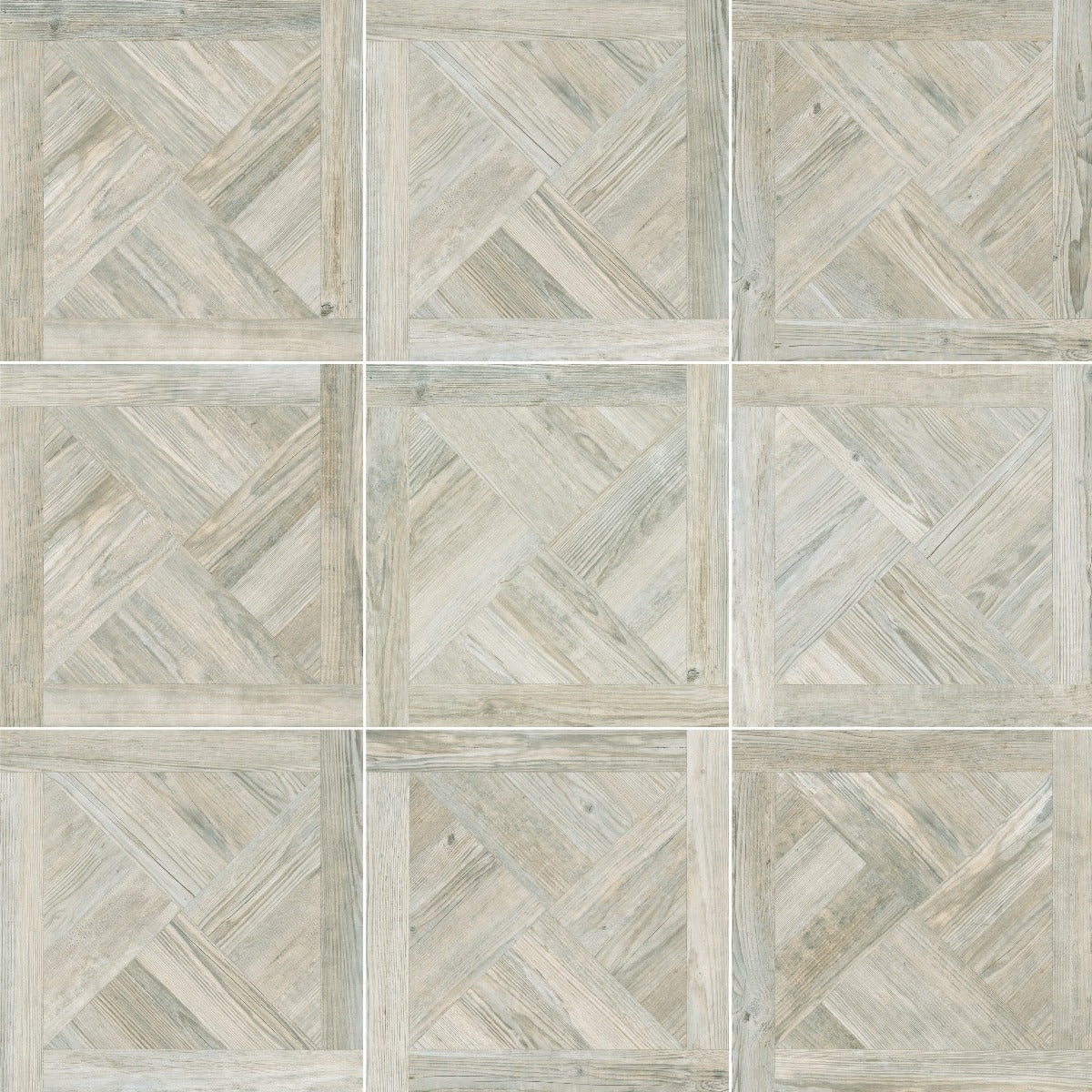 Träklinker Casetto Rennes White 90x90