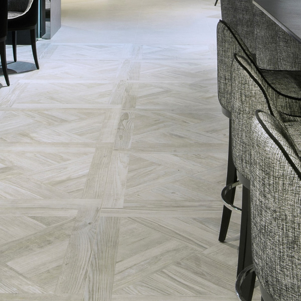 Träklinker Casetto Rennes White 90x90