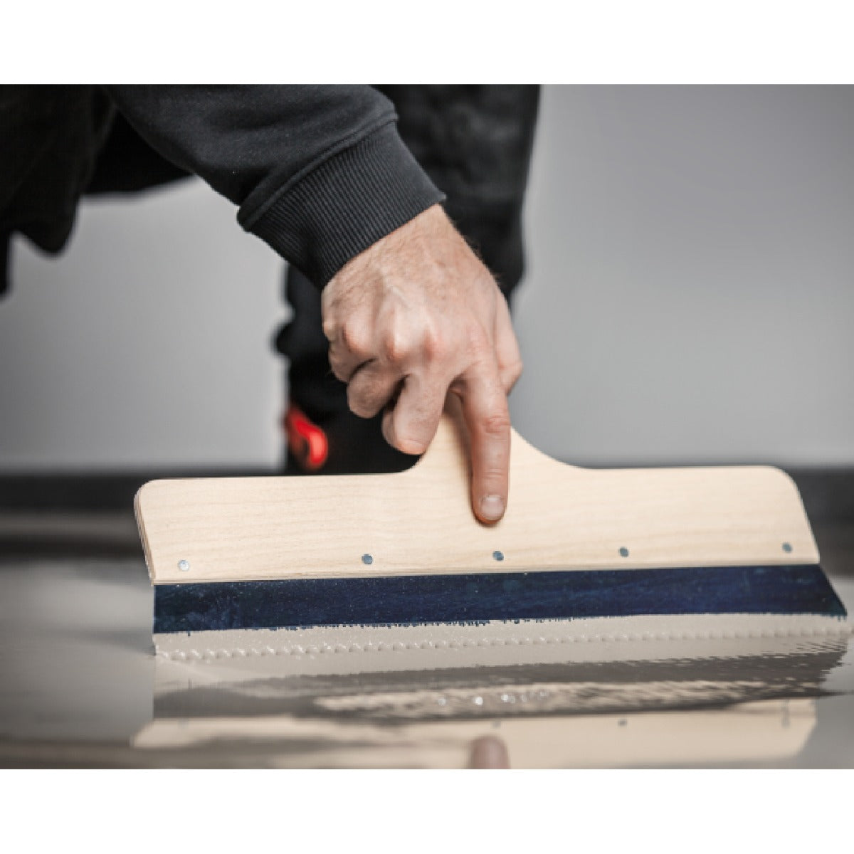 Bredspackel rundtandad 500 mm