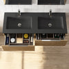Tvättställ Solid Surface Tenfors Alpin XL 120 cm Antracit
