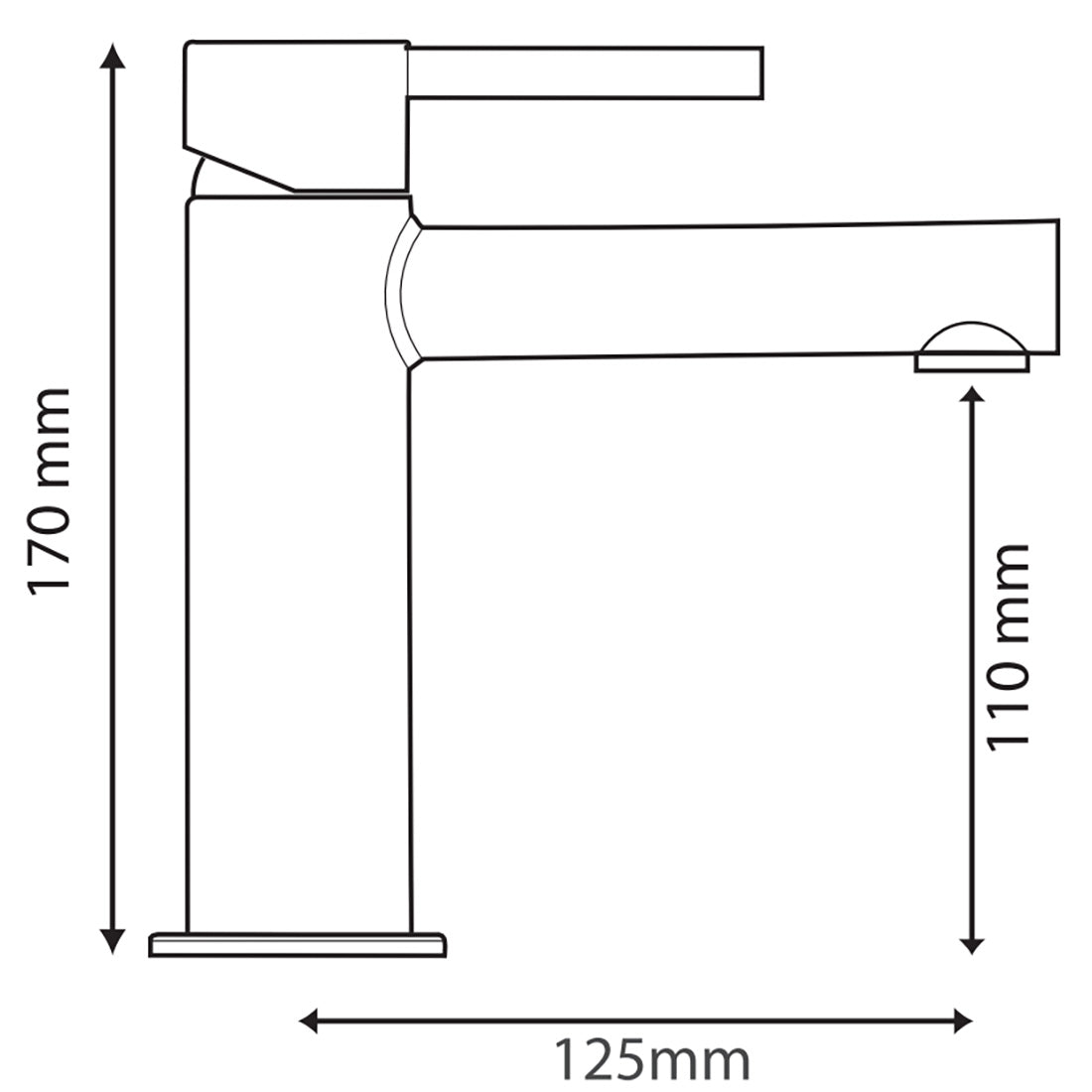 Tvättställsblandare Hafa Design Vit
