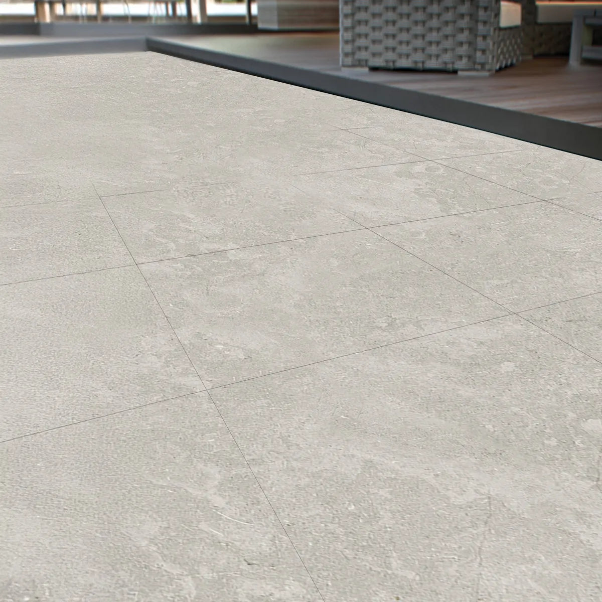 Uteklinker Limerock Taupe 60x60