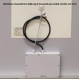 Badrumsspegel Imfri LED 100x80 cm Tenfors Verona