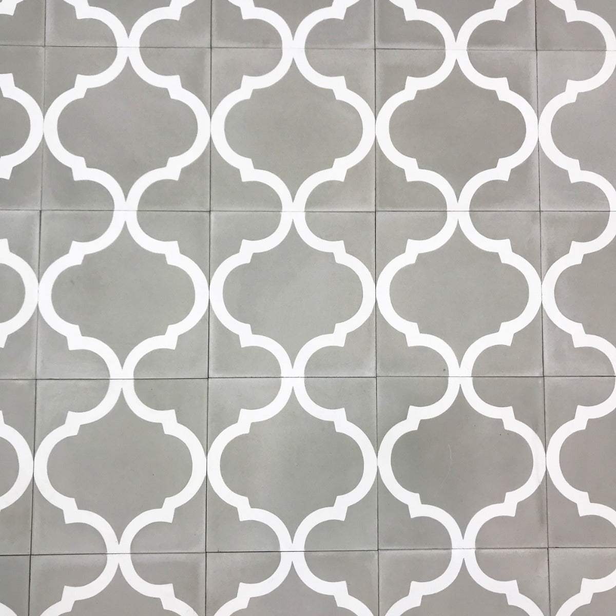 Marockanskt Kakel Zawat Grey 20x20 (12mm)