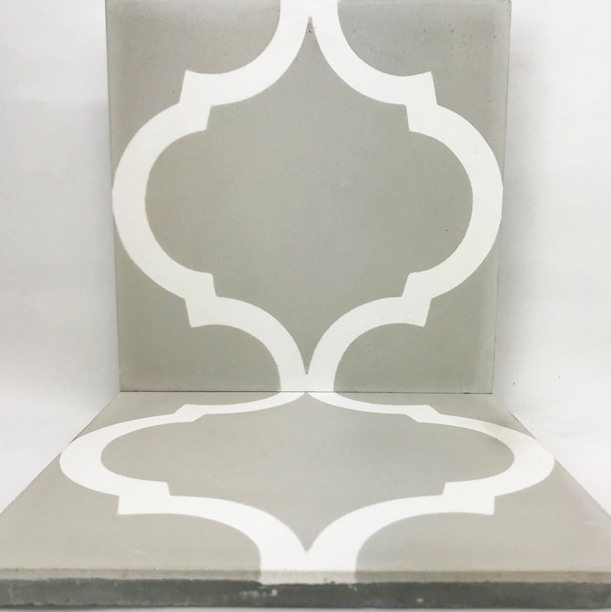 Marockanskt Kakel Zawat Grey 20x20 (12mm)