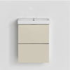 Badrumsmöbel set Hafa Neat Lådor med Tvättställ Beige 42cm swatch