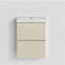 Swatch för Badrumsmöbel set Hafa Neat Lådor med Tvättställ Beige 42cm