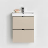 Badrumsmöbel set Hafa Neat Lådor med Tvättställ Beige 42cm