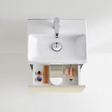 Badrumsmöbel set Hafa Neat Lådor med Tvättställ Beige 42cm