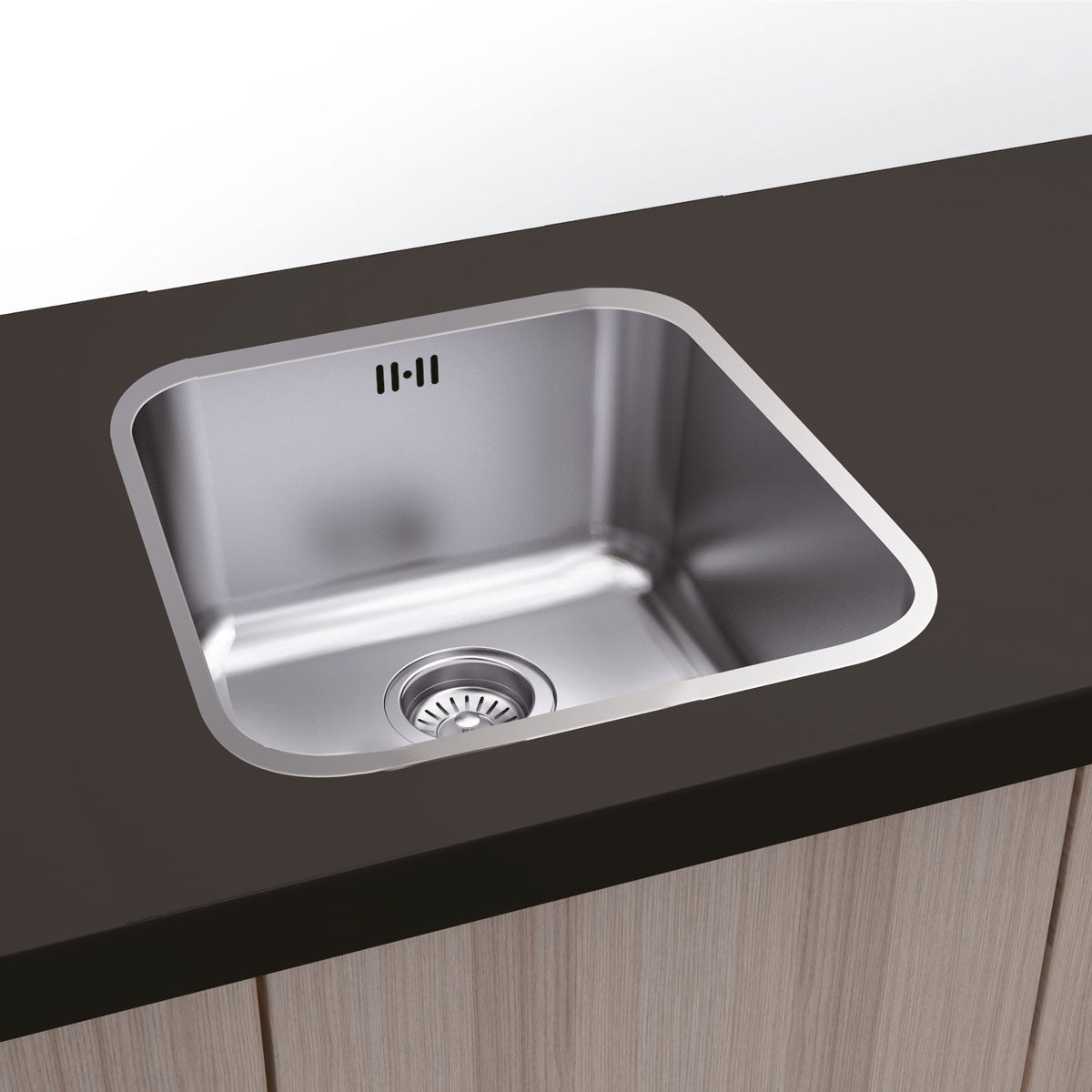Diskho Tenfors Roma Rostfri 45x45