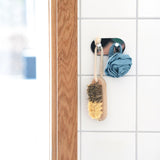 Dobbel krok Smedbo Selvklebende Rund Krom Polert