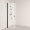 Duschdörr Hafa Igloo Pro Böjd 90 Klarglas Svart swatch