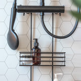 Duschkorg 2-plan Smedbo Svart Matt