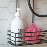 Duschkorg enkel Smedbo Svart Matt