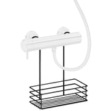 Duschkorg enkel Smedbo Svart Matt