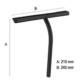 Duschskrapa Smedbo Sideline Svart Matt