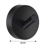 Enkelkrok Smedbo Home Svart Matt