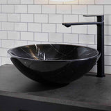 Fristående Tvättställ Noro Marble Svart