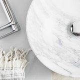Fristående Tvättställ Noro Marble Vit