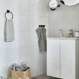 Fyrkrok Smedbo House Svart Matt