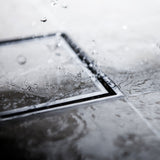 Golvbrunnssil Tile In Frame 147 Rostfri Borstad Syrafast