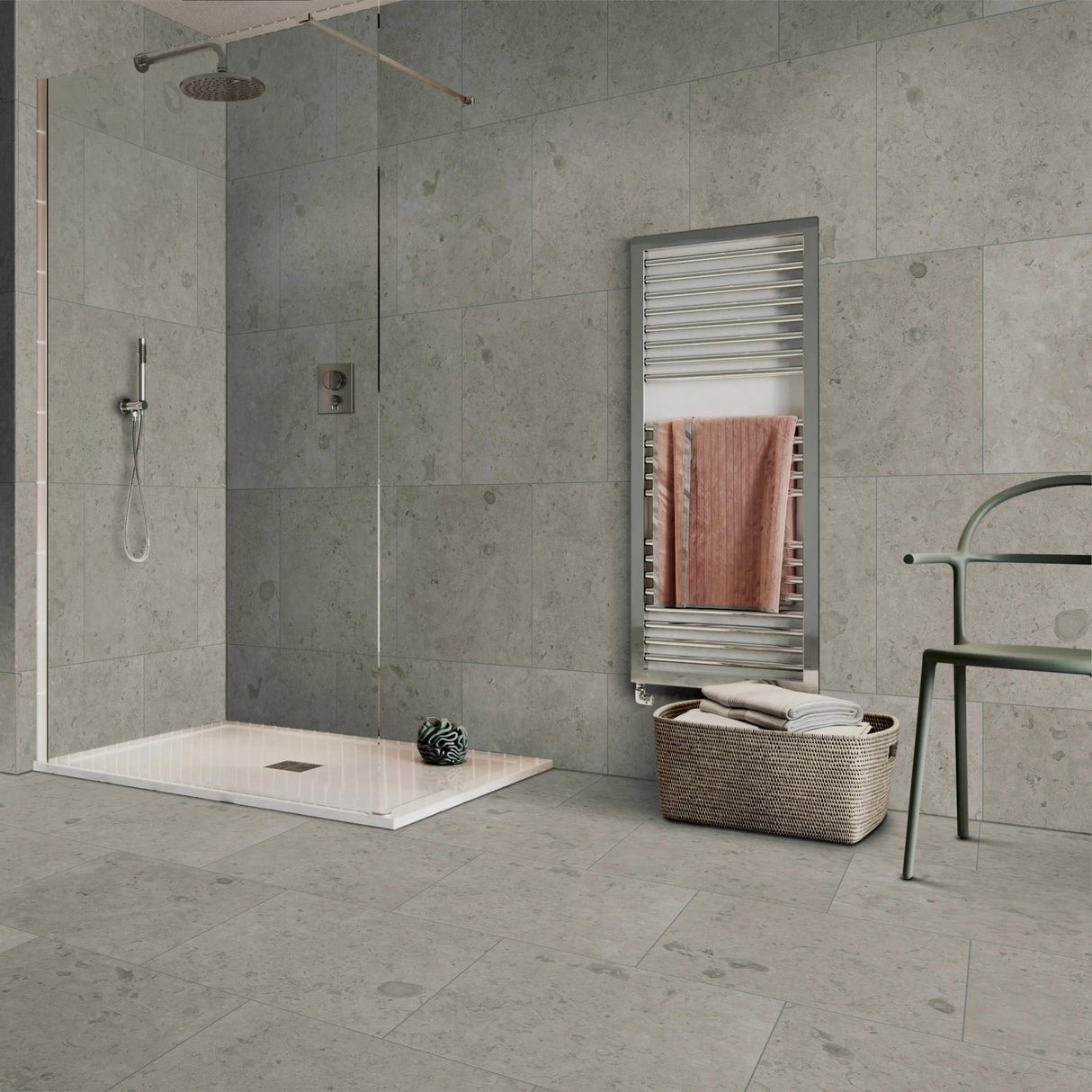 Klinker Jura Kalksten Gris Matt 60x60