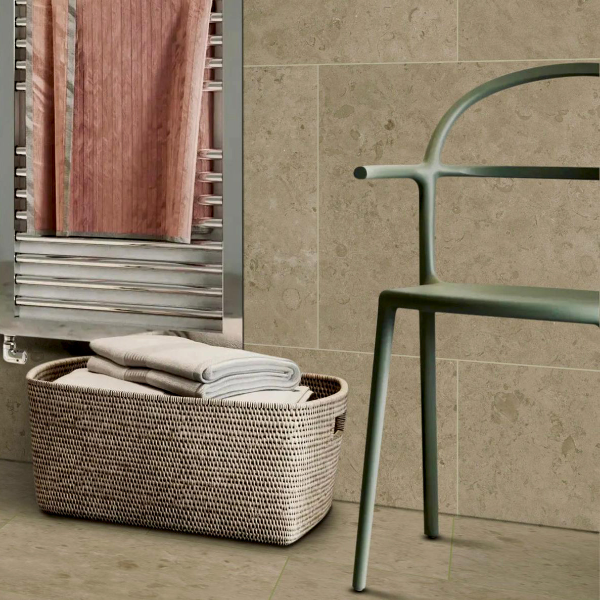 Klinker Jura Kalksten Taupe Matt 60x60