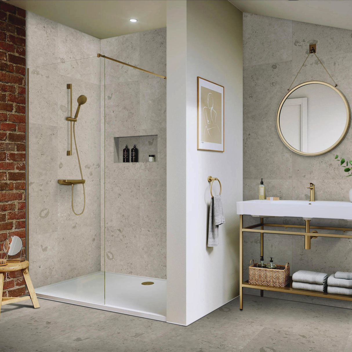 Klinker Jura Kalksten Gris Matt 60x60