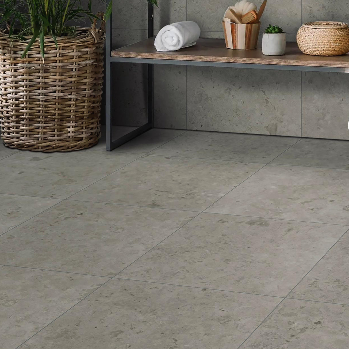 Klinker Jura Kalksten Gris Matt 60x60