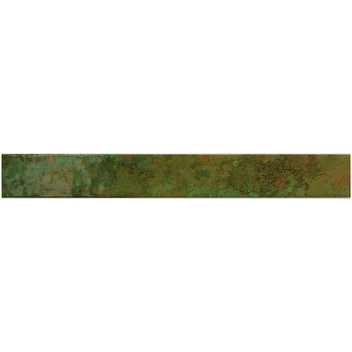 Kakel Bali Green Blank 5x40