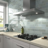 Provbit Kakel Creativa Aqua Blank 6,5x20