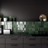 Kakel Creativa Moss Green Blank 13,2x13,2