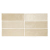 Kakel Creativa Ochre Blank 6,5x20 swatch